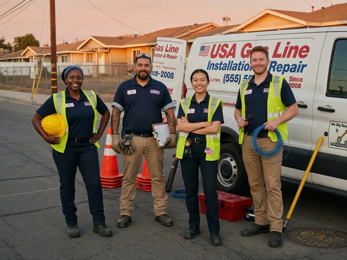 Gas Line Installation company in Versailles, NY